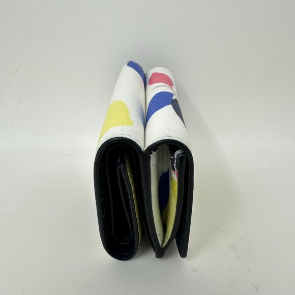 Kate Spade Cameron Lemon Zest Micro Tri Fold Wallet Several pockets - Picture 3 of 10